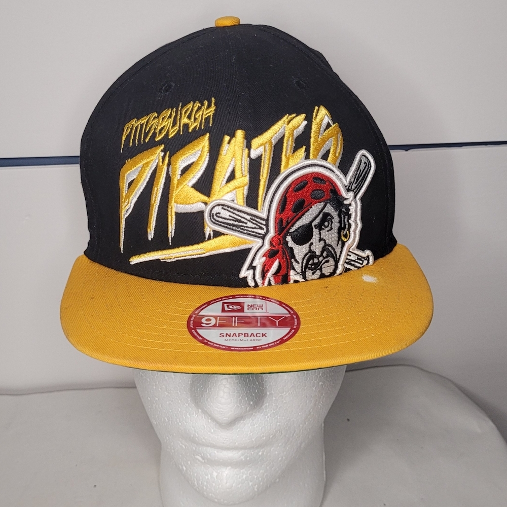 Pittsburgh Pirates New Era 59Fifty Snapback Baseball Hat M/L